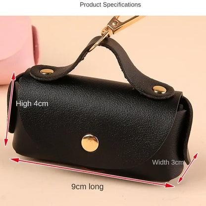 Sac pour chien- Dog Poop en cuir