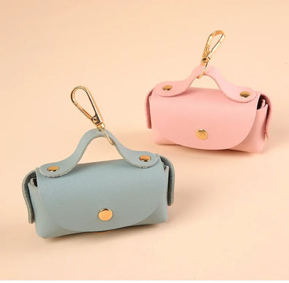 Sac pour chien- Dog Poop en cuir