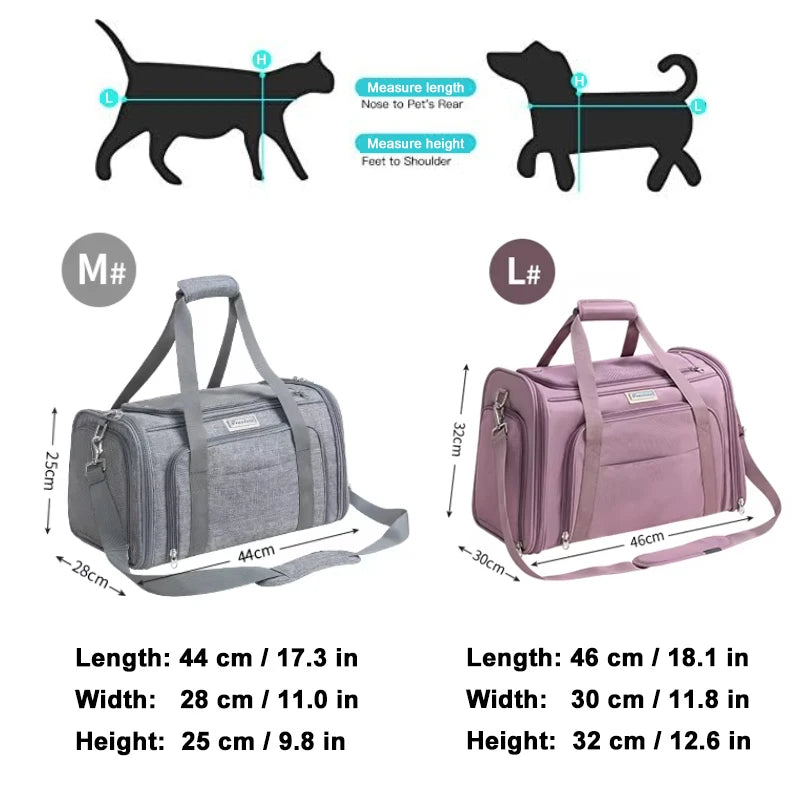 Chien sac de transport - Truelove extensible