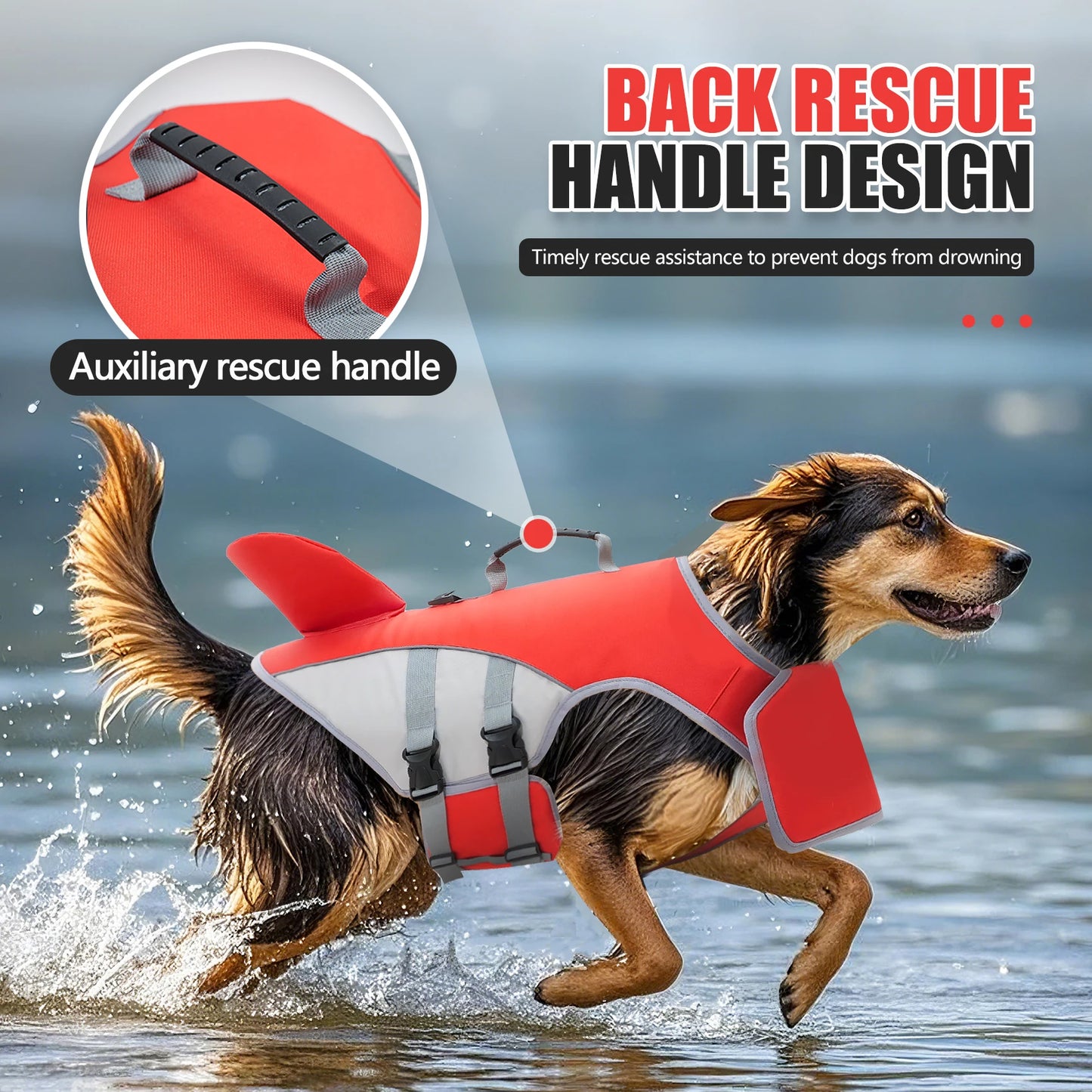 Gilet de sauvetage chien - Pet Preserver