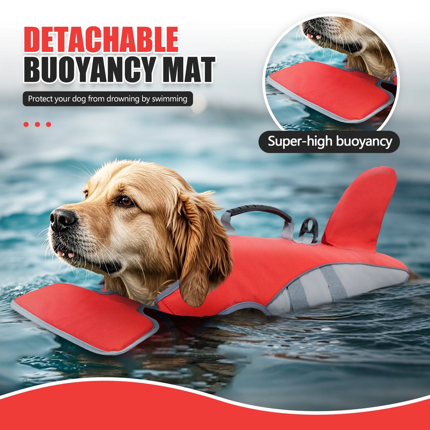 Gilet de sauvetage chien - Pet Preserver