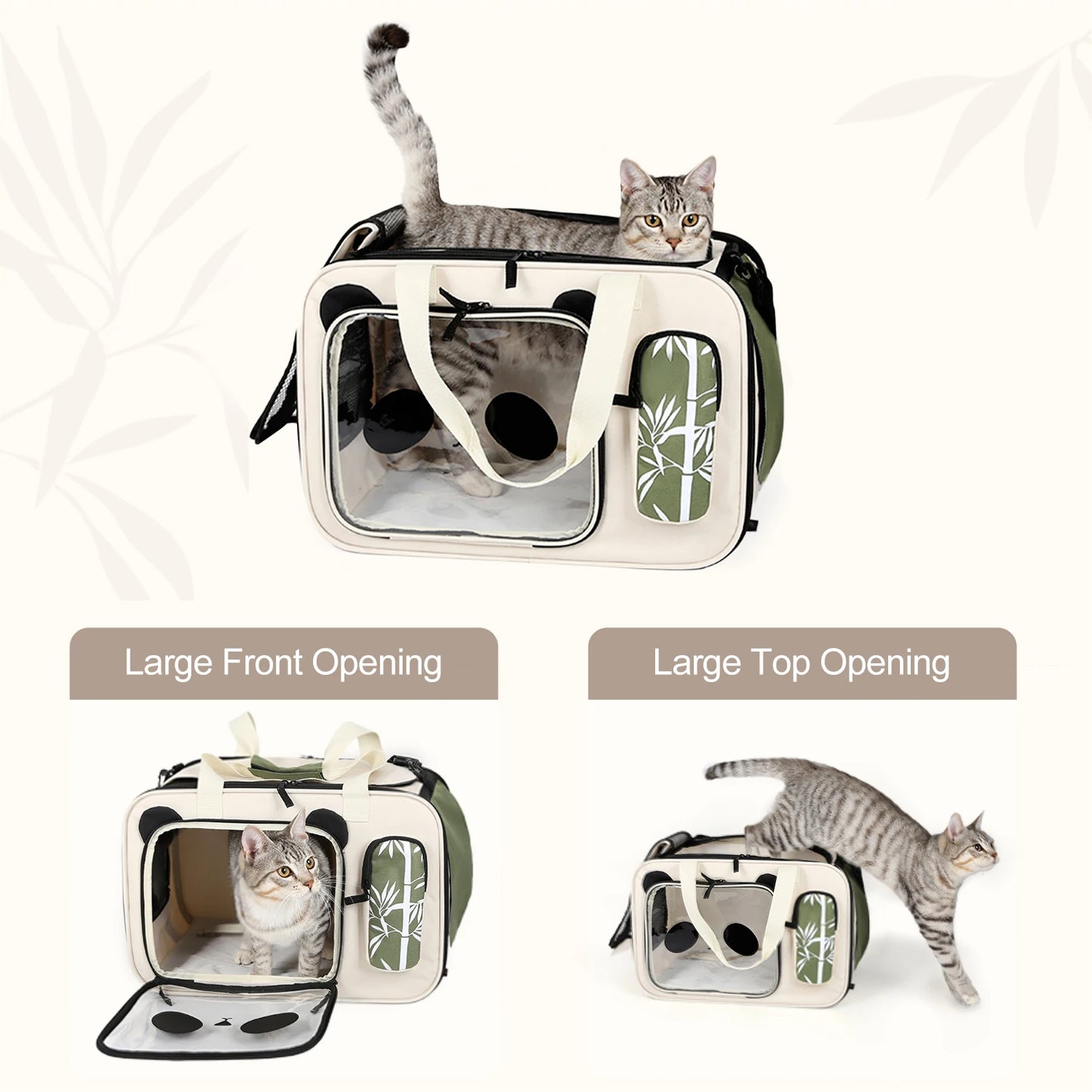 poussette pour chien- Valise pliable Panda