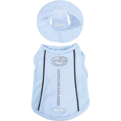 Gilet rafraichissant chien | Duo pull casquette