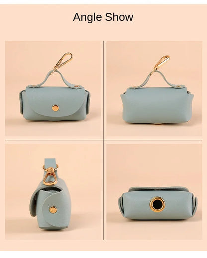 Sac pour chien- Dog Poop en cuir