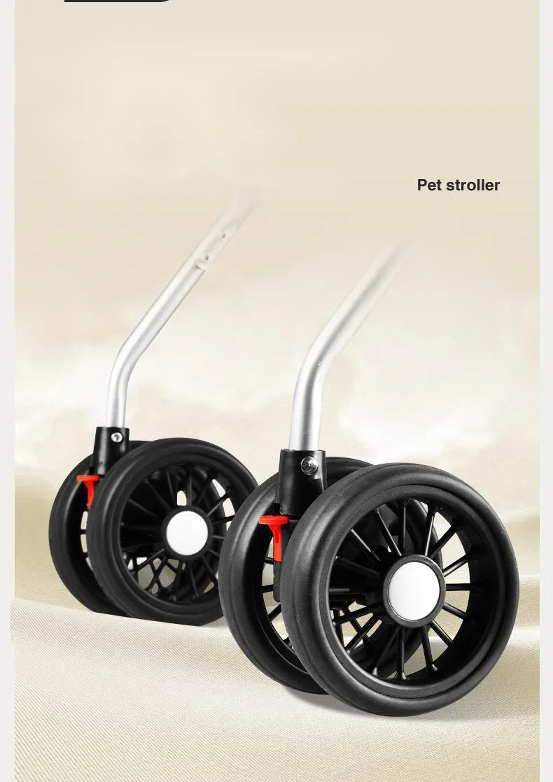 Poussette à chien- Detachable Carrying External