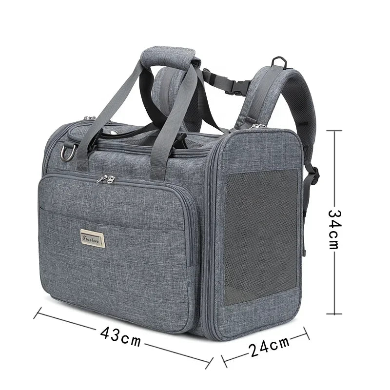 Sac a dos chien- Truelove Waterproof Pet Carrier Bag