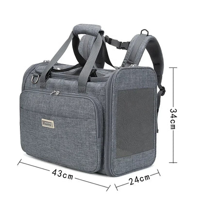 Sac a dos chien- Truelove Waterproof Pet Carrier Bag