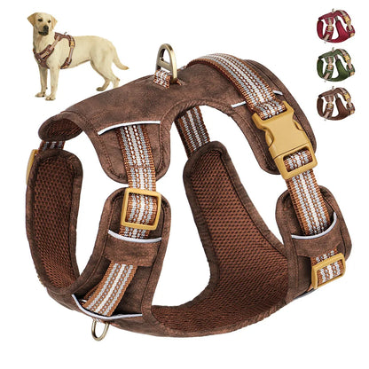 Harnais chien-Waterproof PU