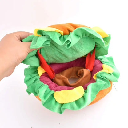 DEGUISEMENT CHIEN- Hamburger Collar