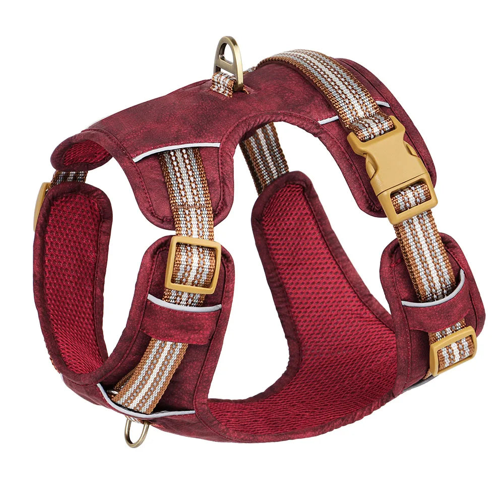 Harnais chien-Waterproof PU