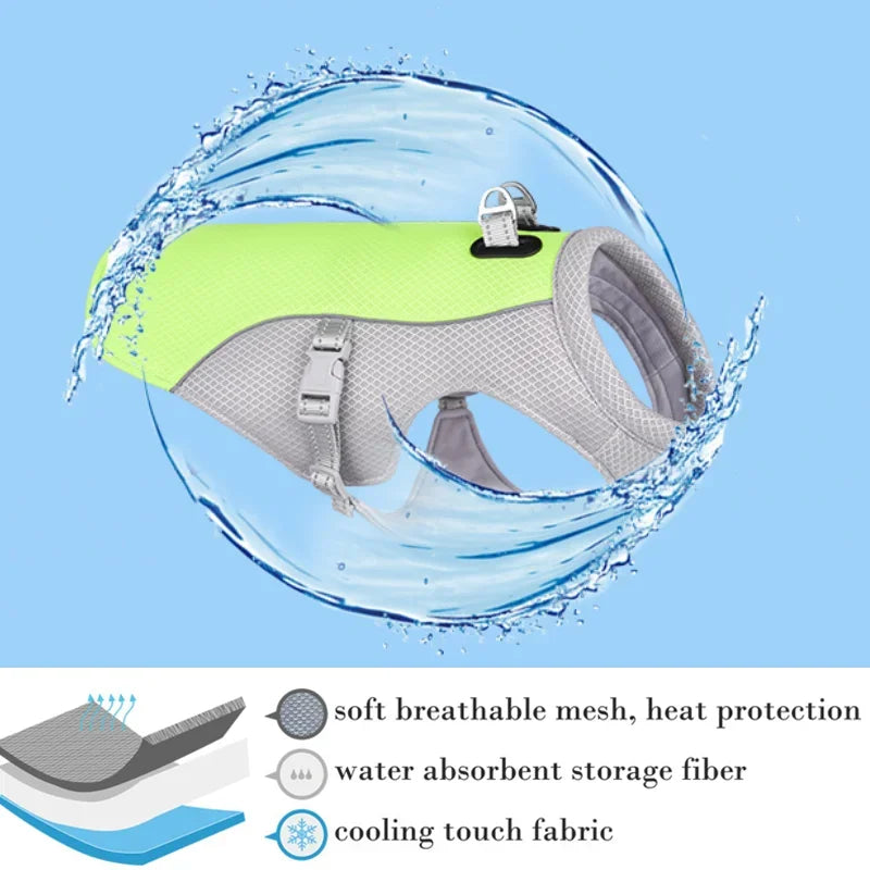 manteau pour chien rafraichissant | Protection Anti-Chaleur