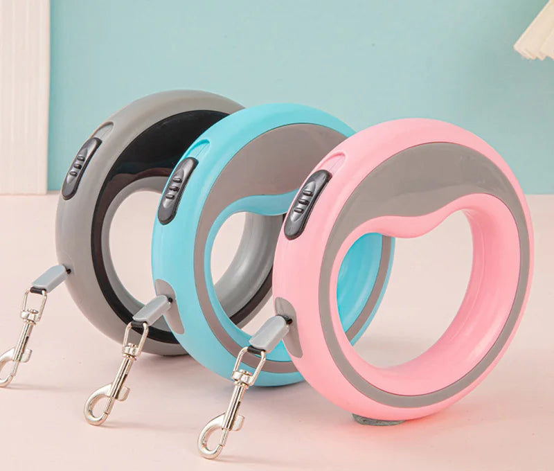 Laisse pour chien- Ronde Enroulable