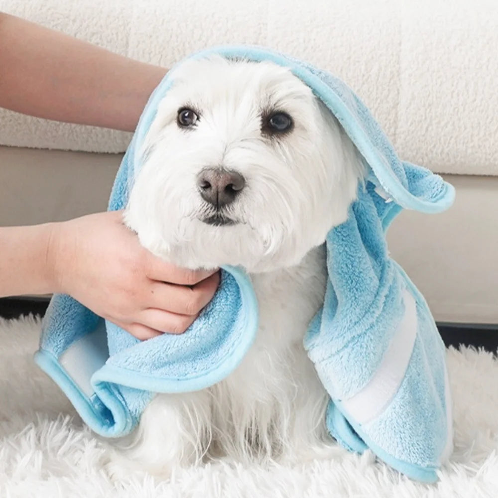 Peignoire chien| Oreilles coquines