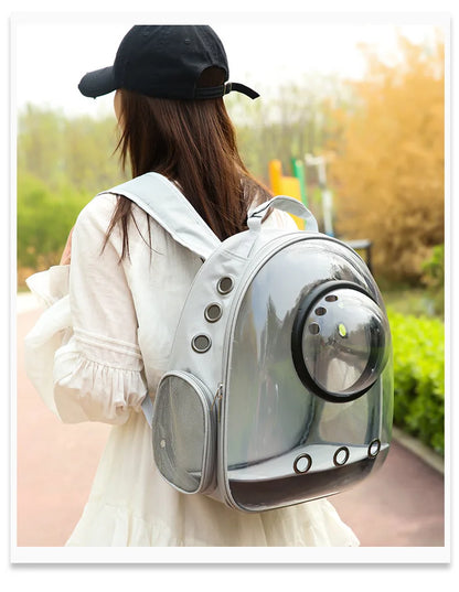 Sac a dos chien- Capsule Transparente Total