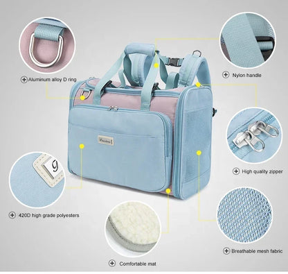 Sac a dos chien- Truelove Waterproof Pet Carrier Bag