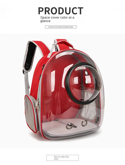Sac a dos chien- Capsule Transparente Total