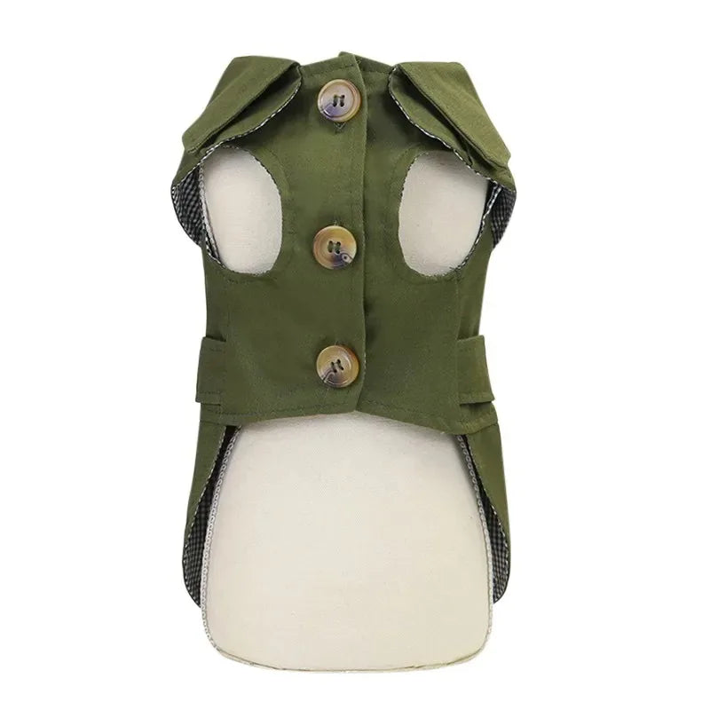 Chien manteau | Élégance Trench