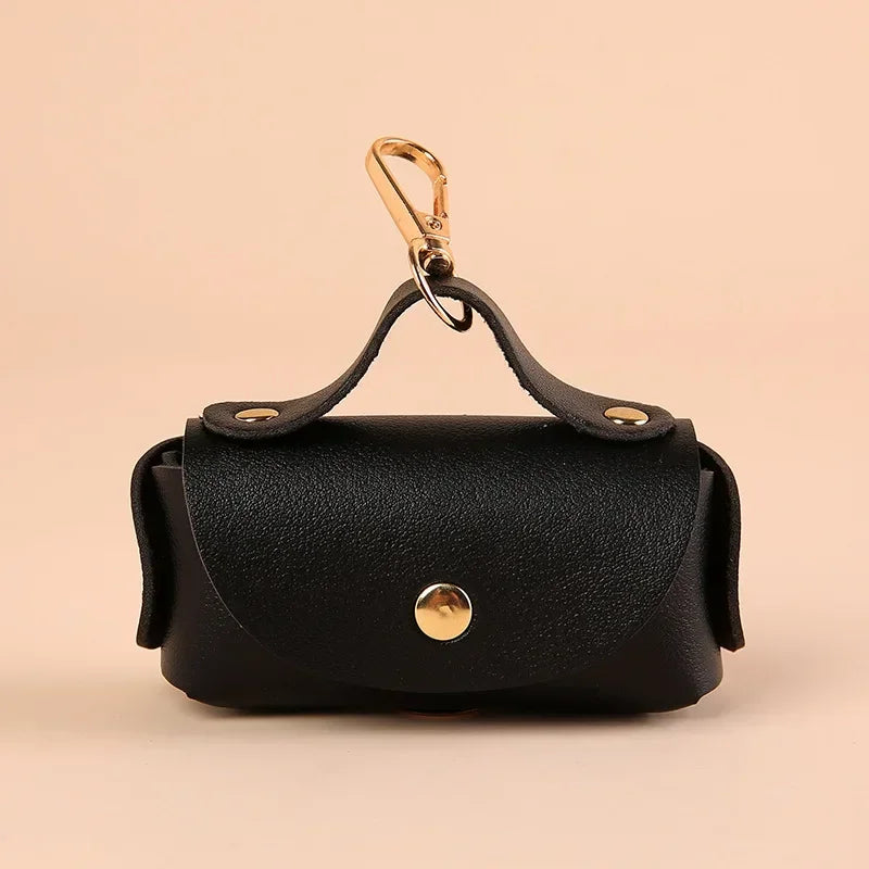 Sac pour chien- Dog Poop en cuir