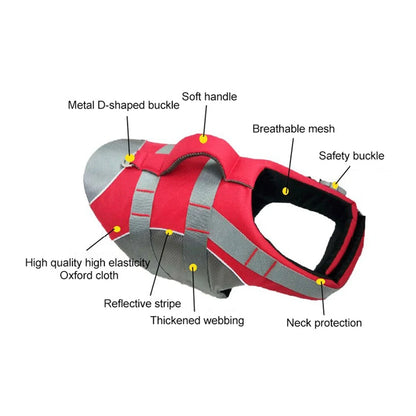Gilet de sauvetage pour chien- Buoyancy