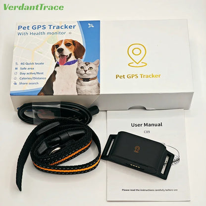 Collier gps chien- IP67 Waterproof 4G GPS