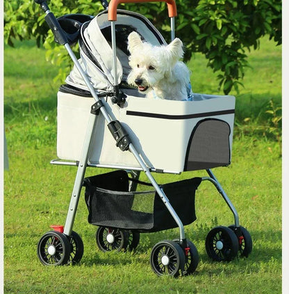 Poussette à chien- Detachable Carrying External