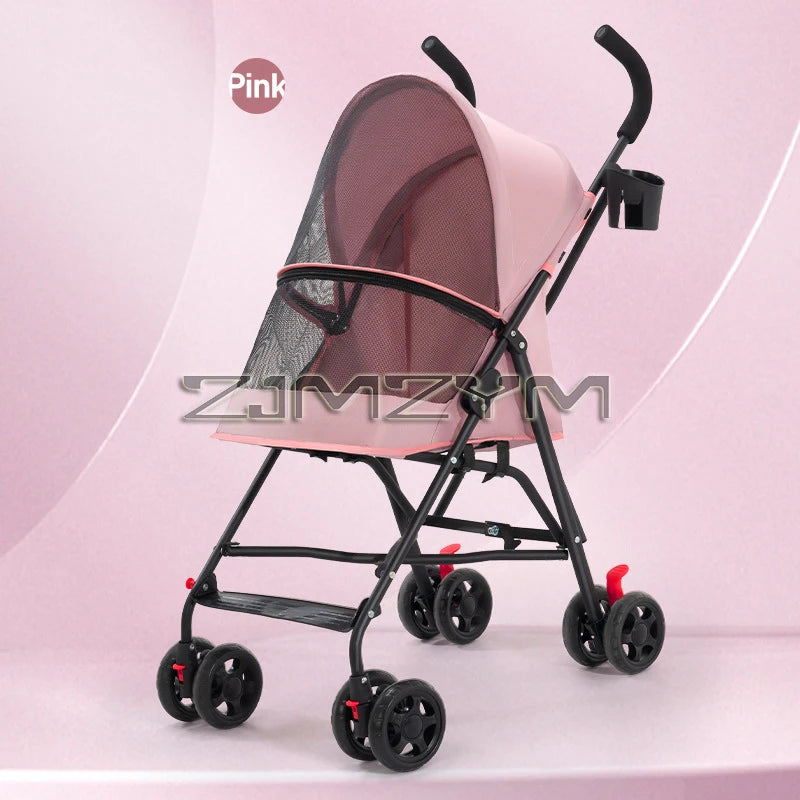 Poussette chien- Walking Umbrella Cart