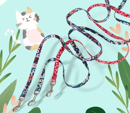 Laisse pour chien-Truelove Floral Spring Design