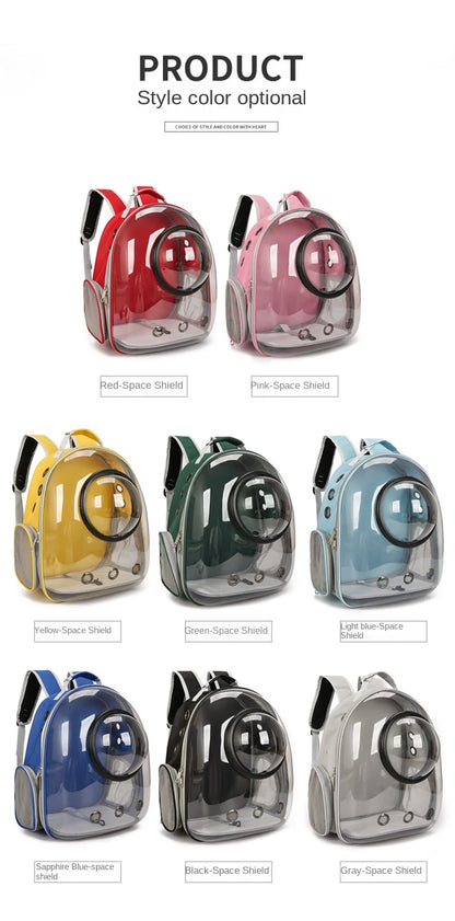 Sac a dos chien- Capsule Transparente Total