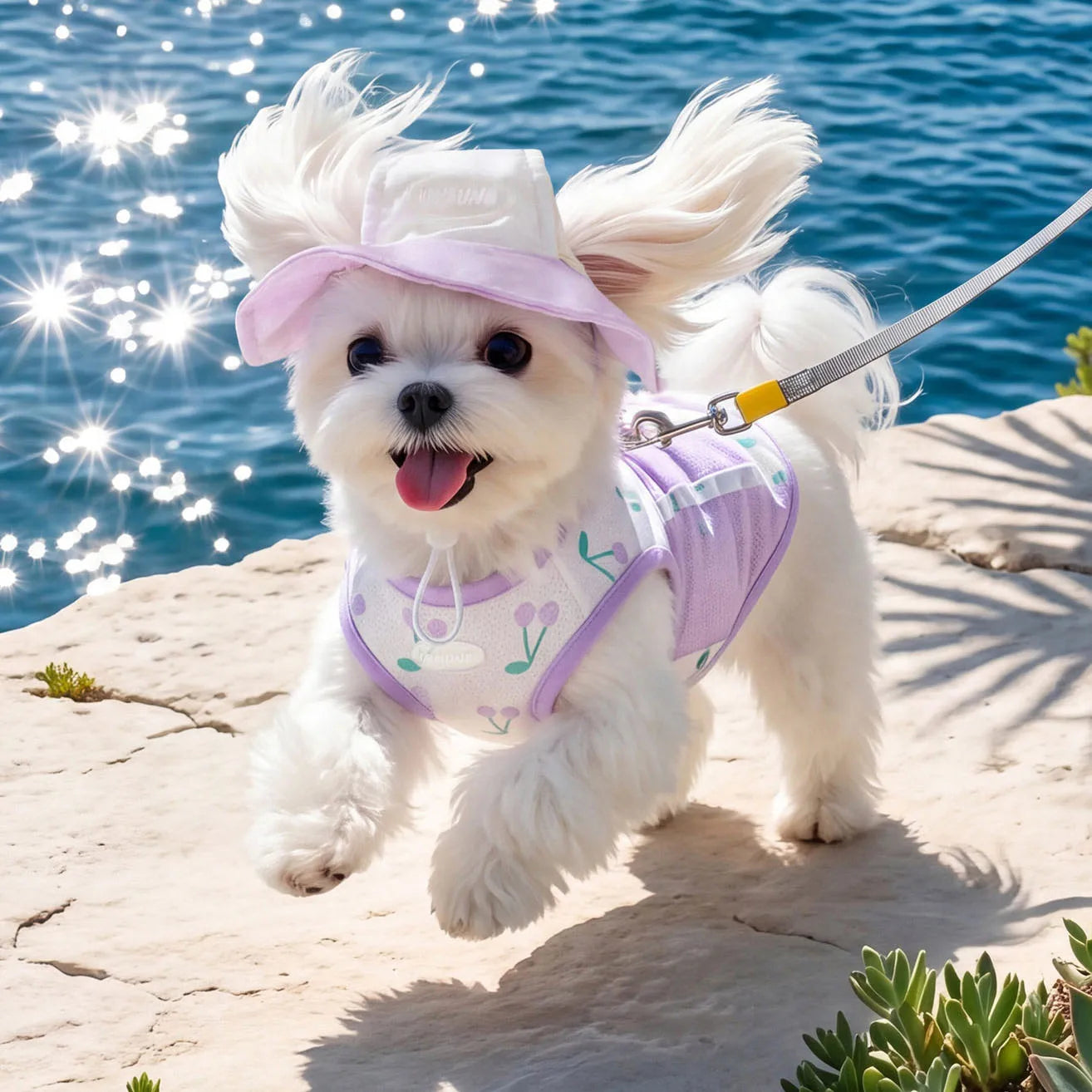 Vest pour chien | DUO Protection UV violet