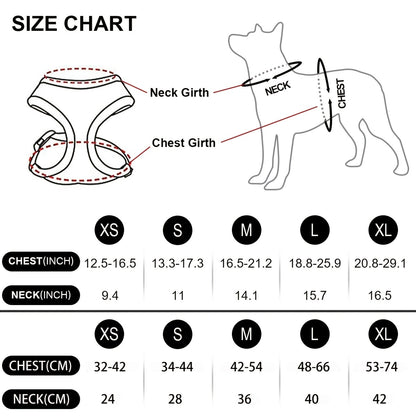 Harnais chien-LOVE Paw