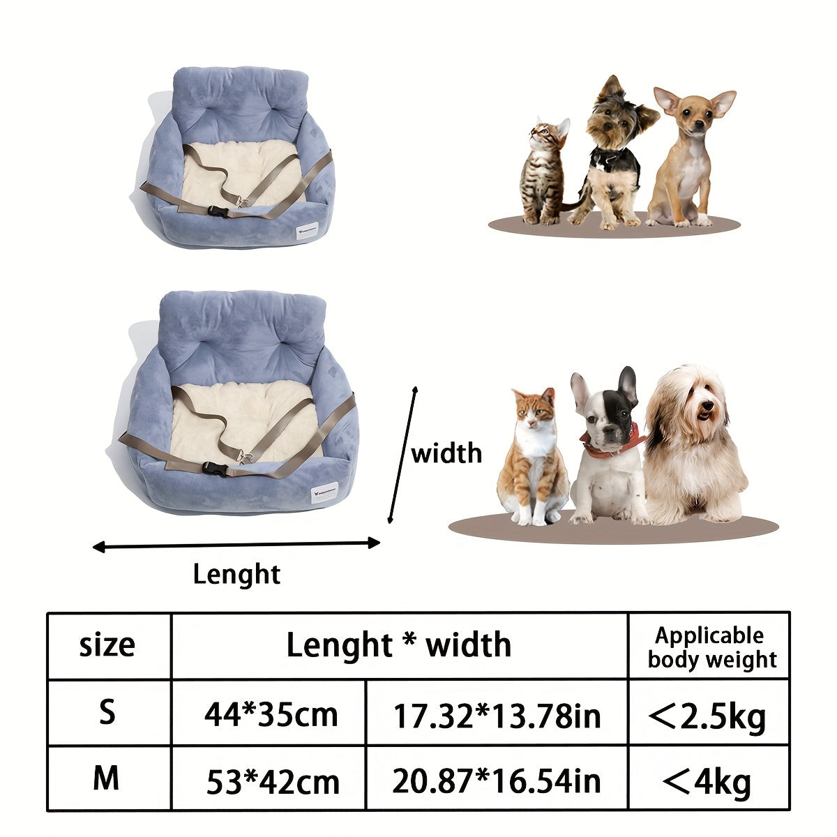 Caisse de transport chien- Nid douillet