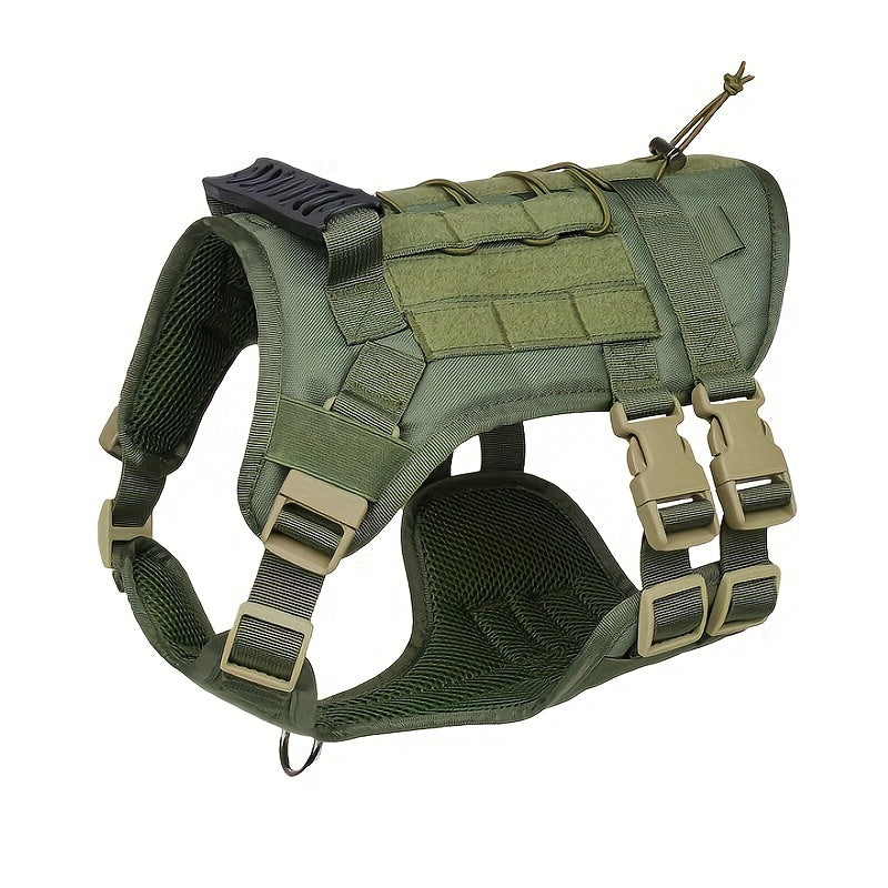 harnais anti traction chien- Explosion-proof Impact Dog Tactical