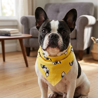 Bandana pour Chien | Élégant et Confortable - Le Chihuahua Voyageur