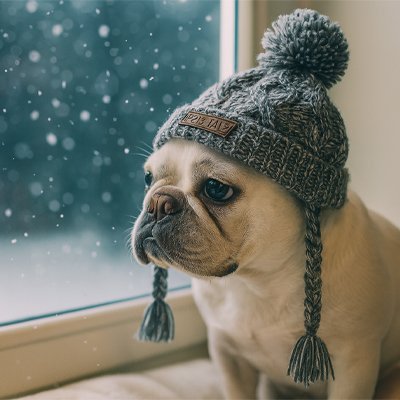 Bonnet pour chien | Cozy Winter - Le Chihuahua Voyageur