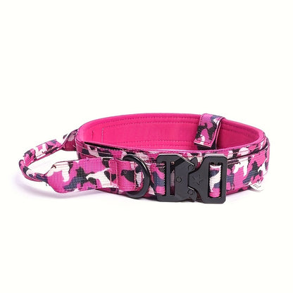 Collier de dressage pour chien- Heavy-Duty Tactical Dog Collar