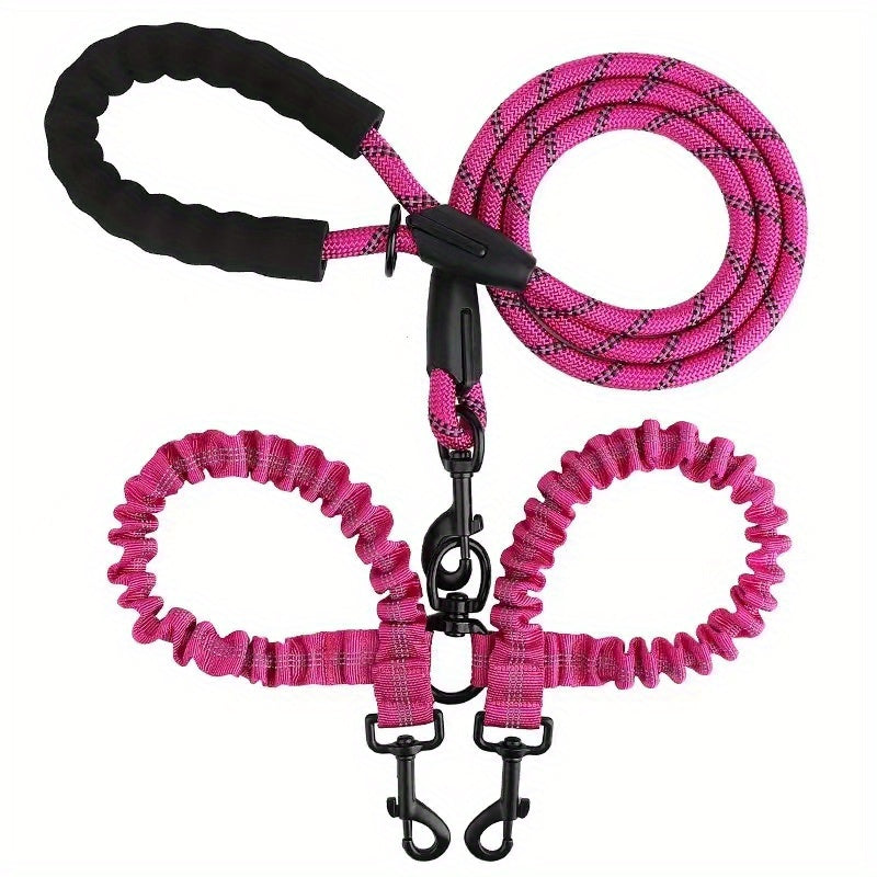 Double laisse pour chien- No Tangle Double