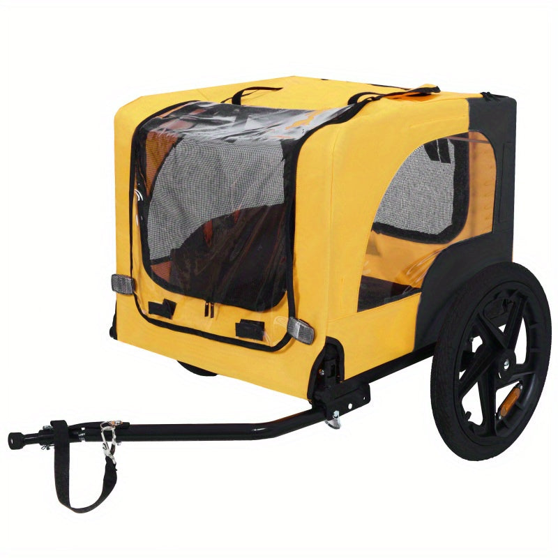 Remorque chien vélo | Pliable et sécurisée