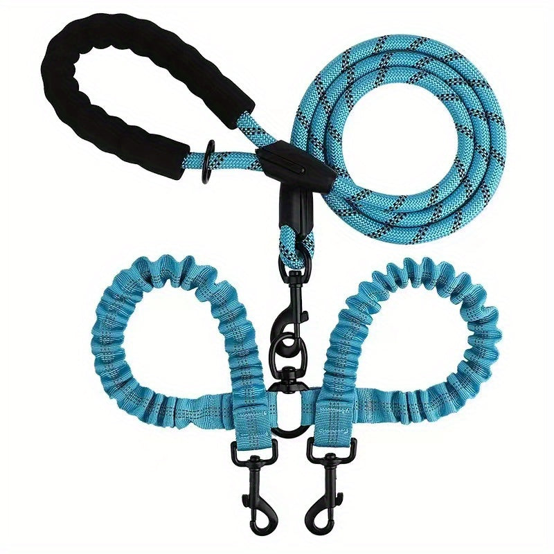 Double laisse pour chien- No Tangle Double