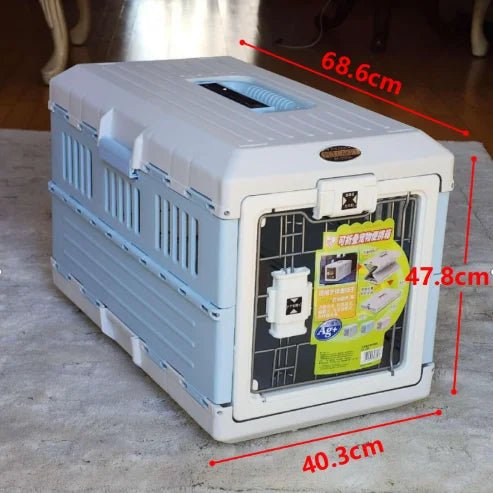 Cage de transport pour chien - Robustesse pratico - pliante - Le Chihuahua Voyageur