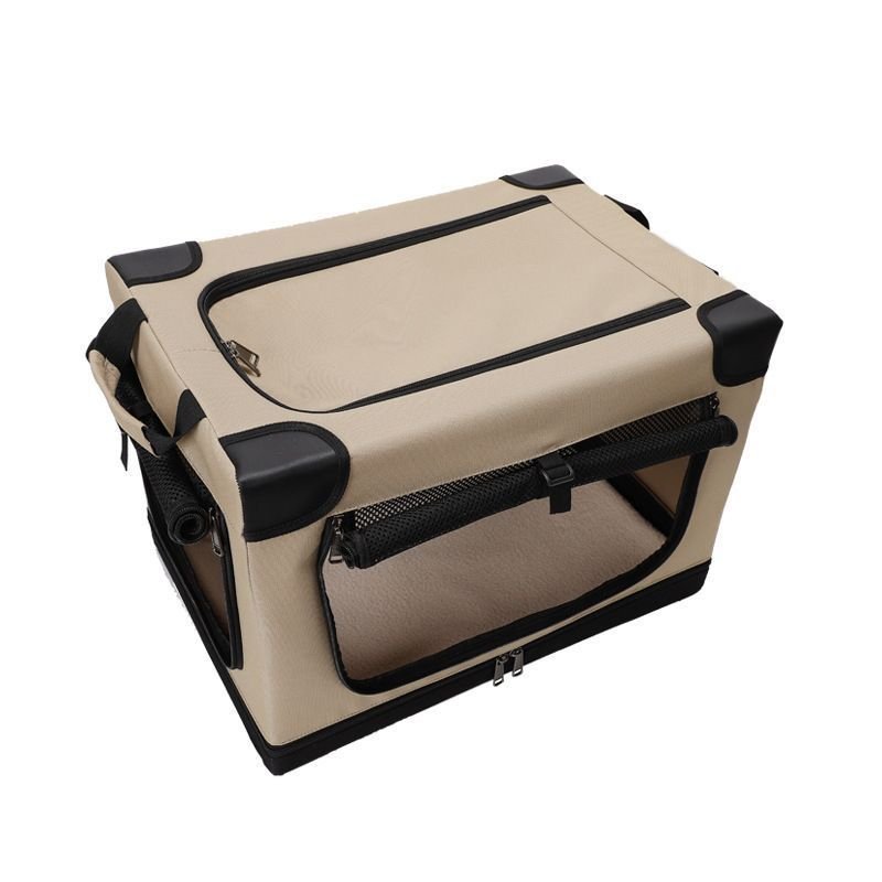 Cage pour chien - Cage souple pliable à 3 portes - Le Chihuahua Voyageur