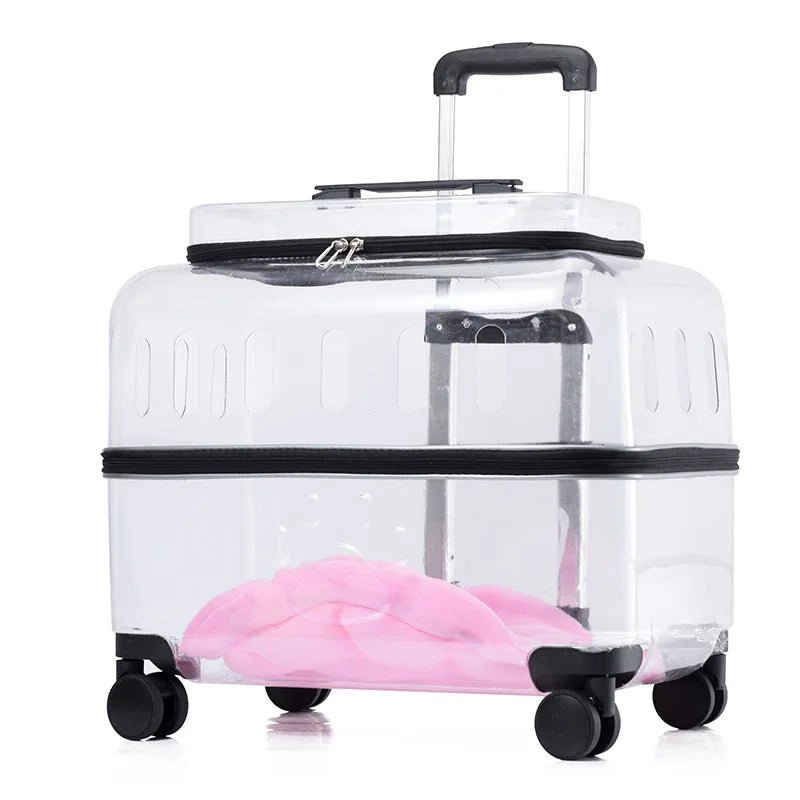 Cage pour chien - Portable Transparent plus - Le Chihuahua Voyageur
