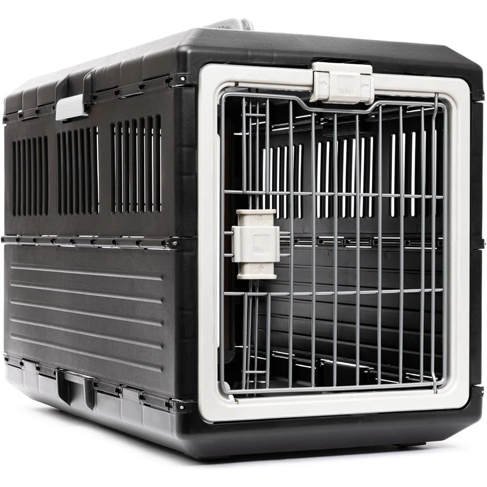 Cage transport chien - Crate - Premium Collapsible Design for Medium - Le Chihuahua Voyageur
