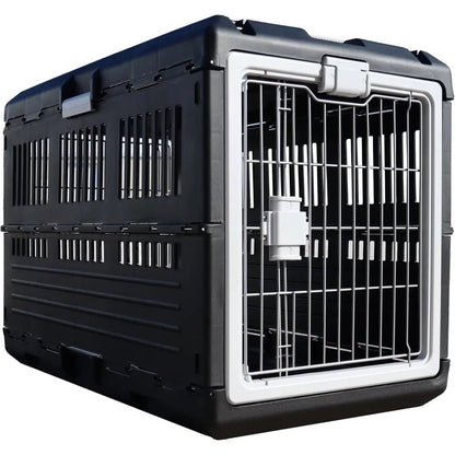 Cage transport chien - Large Crate 35" Premium Collapsible - Le Chihuahua Voyageur