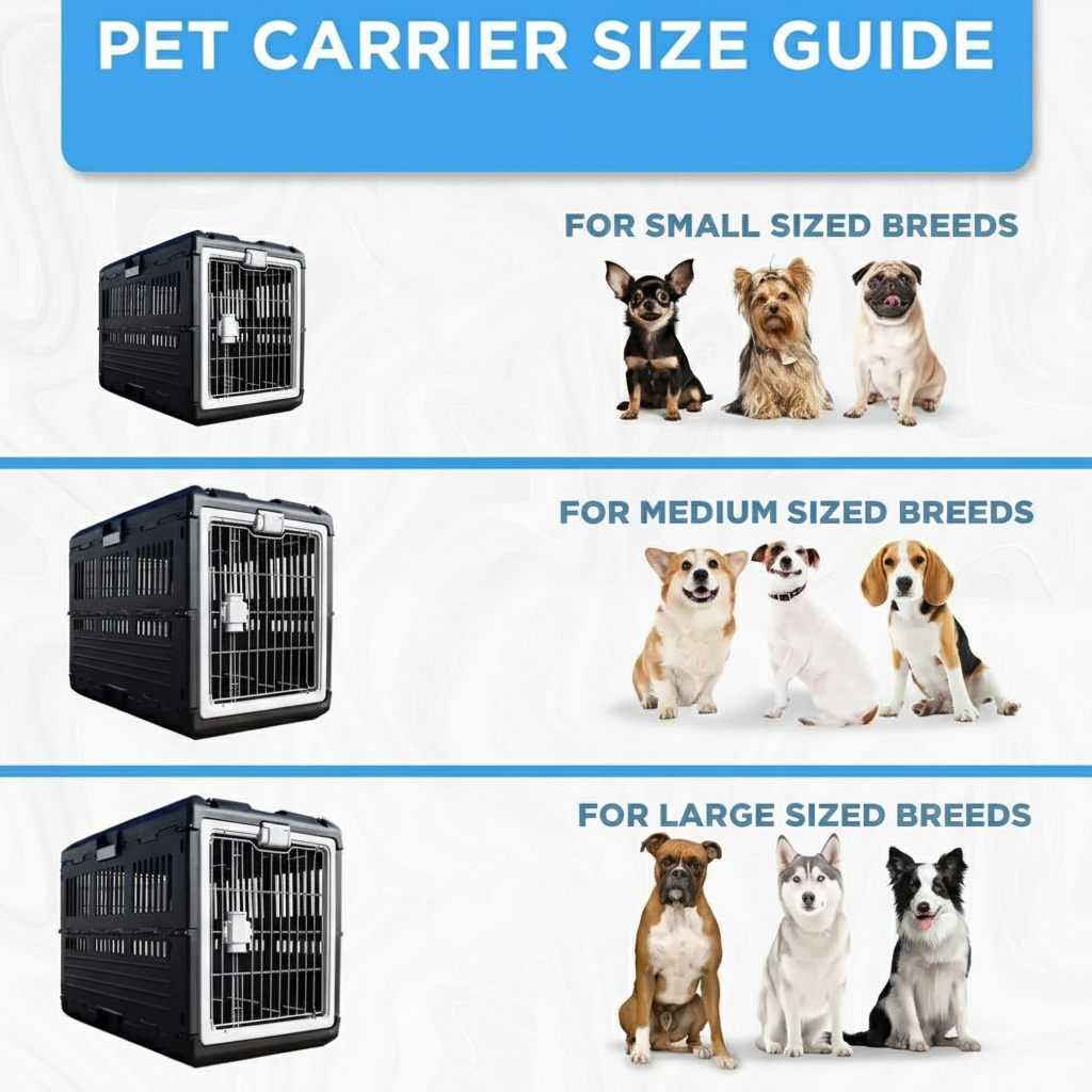 Cage transport chien-Large Crate 35" Premium Collapsible