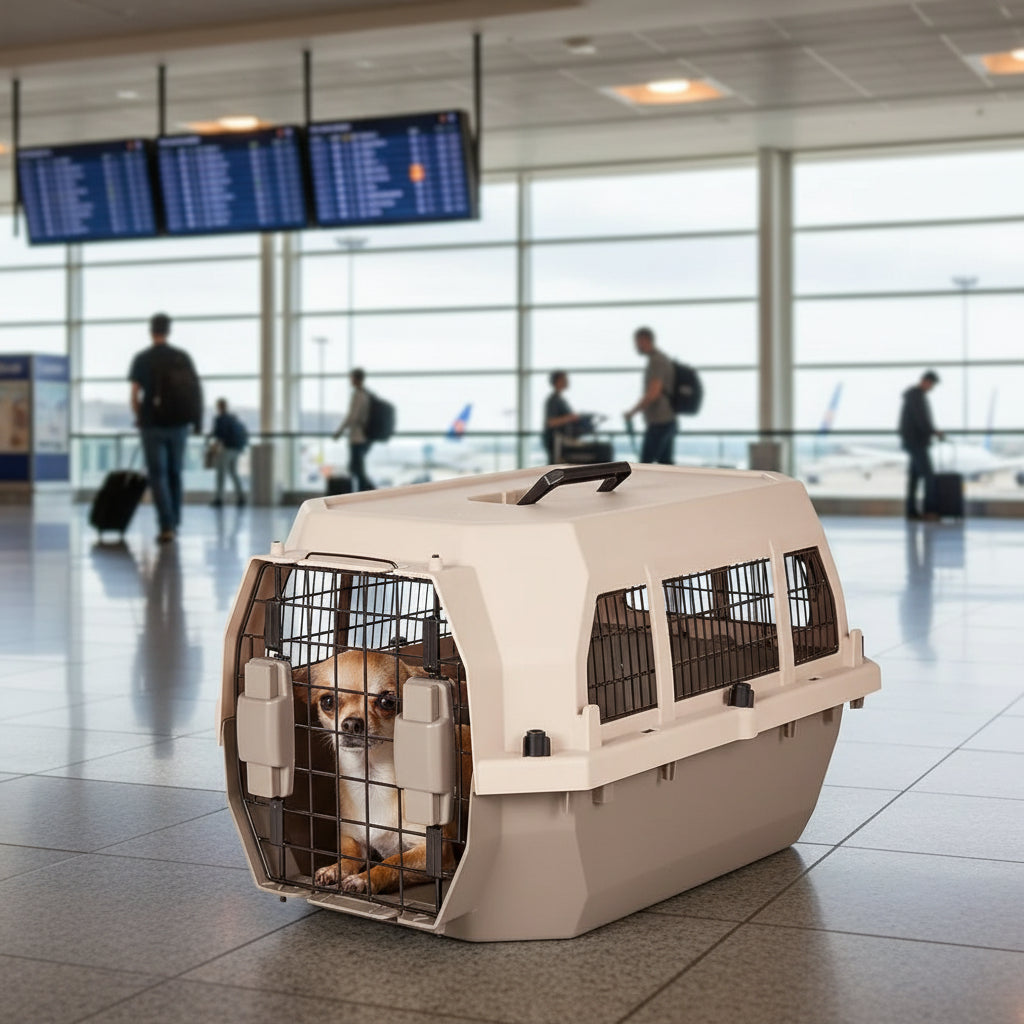 Caisse transport chien - Hard - Sided Pet Carrier - Le Chihuahua Voyageur
