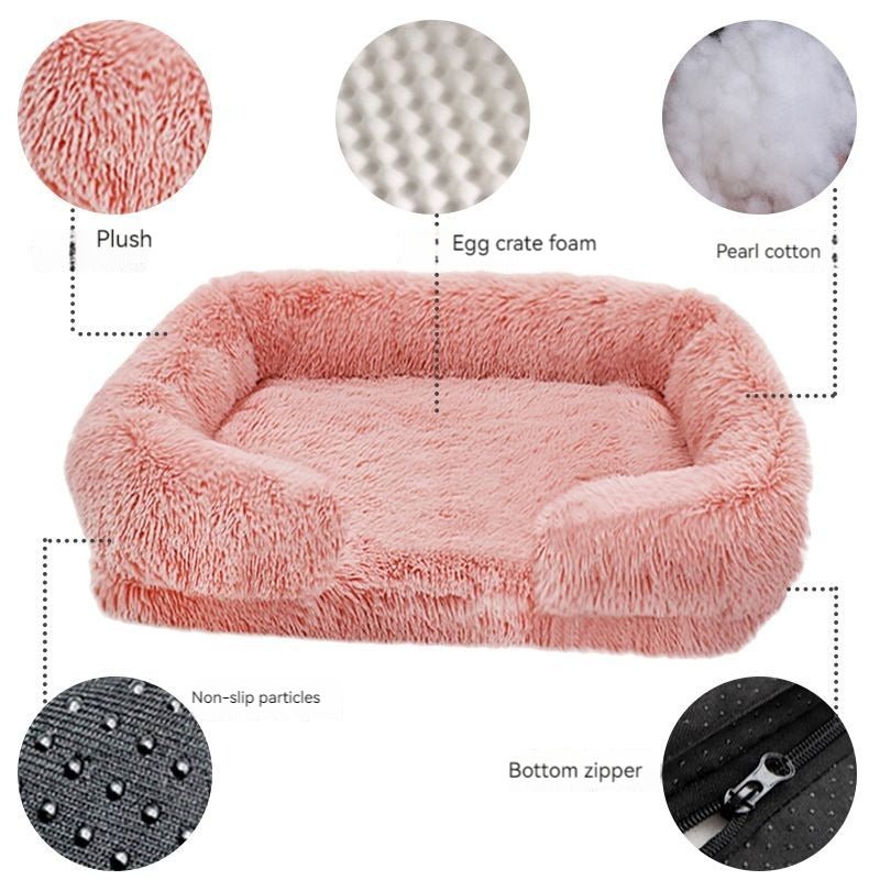 CANAPE POUR CHIEN - Canapé - lit en peluche - Le Chihuahua Voyageur