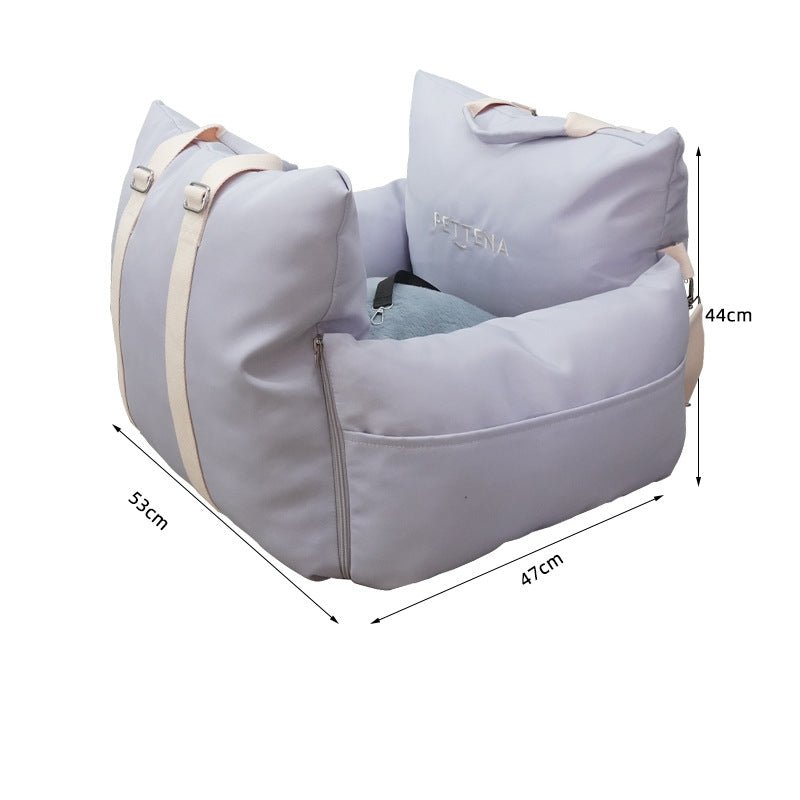 CANAPE pour chien - Niche 2 - 1 sac transport et voiture - Le Chihuahua Voyageur