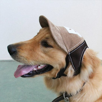 Casquette chien | Protection Solaire Ajustable - Le Chihuahua Voyageur