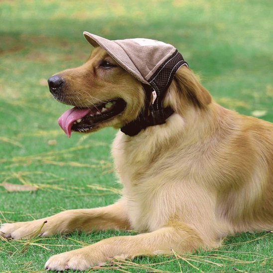 Casquette chien | Protection Solaire Ajustable - Le Chihuahua Voyageur