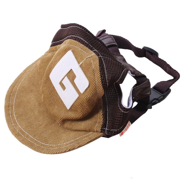 Casquette chien | Protection Solaire Ajustable - Le Chihuahua Voyageur